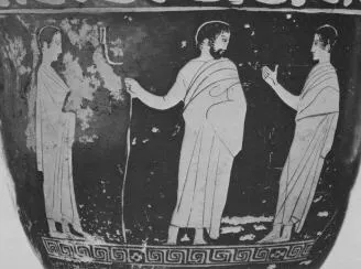 KRATER, BELL (ATHENIAN, RED-FIGURE)