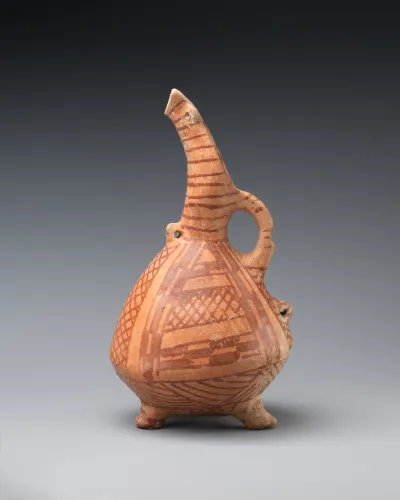 Terracotta jug