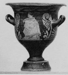 KRATER, BELL (SOUTH ITALIAN, CAMPANIAN, RED-FIGURE)