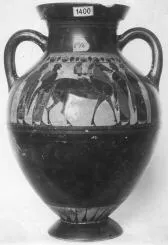 AMPHORA, BELLY, TYPE B (ATHENIAN, BLACK-FIGURE)