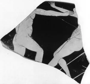 CUP, FRAGMENT (ATHENIAN, RED-FIGURE)