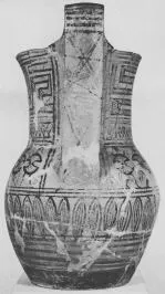PITCHER (ATHENIAN GEOMETRIC, SILHOUETTE)