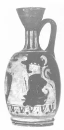 LEKYTHOS, SQUAT (SOUTH ITALIAN, CAMPANIAN, RED-FIGURE)