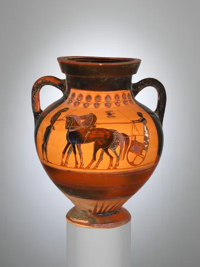 Terracotta amphora (jar)