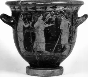 KRATER, BELL (ATHENIAN, RED-FIGURE)