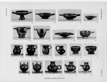 VARIOUS (SOUTH ITALIAN, BLACK GLAZE)