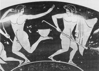 CUP B (ATHENIAN, RED-FIGURE)