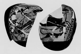 OINOCHOE, FRAGMENTS (ATHENIAN, BLACK-FIGURE)