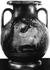 KRATER, BELL, FRAGMENT (ATHENIAN, RED-FIGURE)