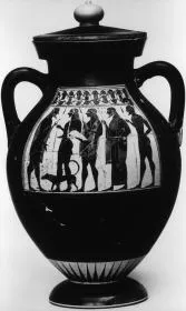 AMPHORA, BELLY, TYPE B (ATHENIAN, BLACK-FIGURE)