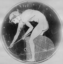 CUP, FRAGMENT (ATHENIAN, RED-FIGURE)