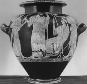 STAMNOS (ATHENIAN, RED-FIGURE)