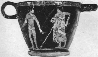 SKYPHOS (ATHENIAN, RED-FIGURE)
