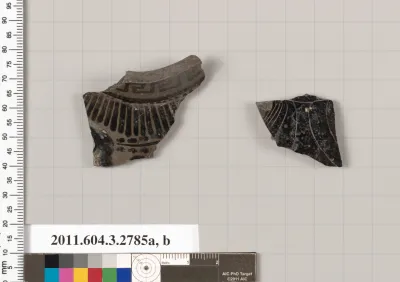Terracotta fragments of an oinochoe (jug)