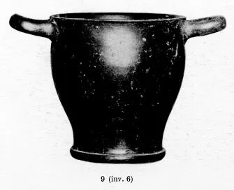 SKYPHOS (SOUTH ITALIAN, CAMPANIAN, BLACK GLAZE)