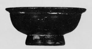 BOWL (ITALY, LATIUM, BLACK GLAZE)