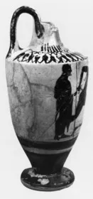 LEKYTHOS (ATHENIAN, BLACK-FIGURE)