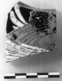KRATER, BELL, FRAGMENT (ATHENIAN, RED-FIGURE)