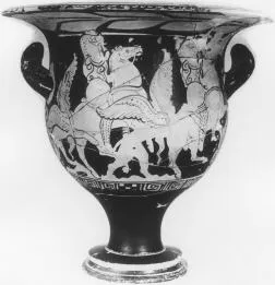 KRATER, BELL (ATHENIAN, RED-FIGURE)
