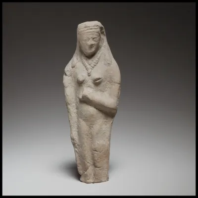 Standing female figurine