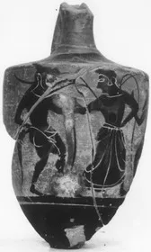 LEKYTHOS (ATHENIAN, BLACK-FIGURE)