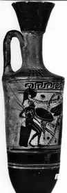 LEKYTHOS (ATHENIAN, BLACK-FIGURE)