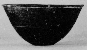 BOWL (SOUTH ITALIAN, APULIAN, BLACK GLAZE)