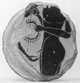CUP, LITTLE MASTER, FRAGMENT (ATHENIAN, BLACK-FIGURE)