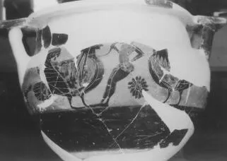 KRATER, COLUMN (ATHENIAN, BLACK-FIGURE)