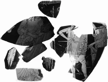 KRATER, VOLUTE, FRAGMENTS (ATHENIAN, RED-FIGURE)
