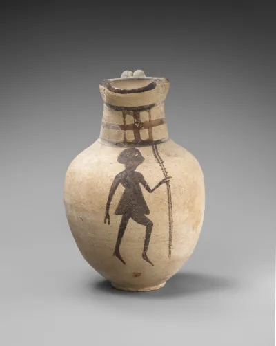 Terracotta jug