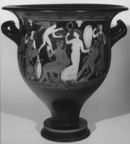 KRATER, BELL (ATHENIAN, RED-FIGURE)