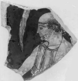CUP, FRAGMENT (ATHENIAN, RED-FIGURE)