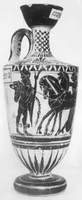 LEKYTHOS (ATHENIAN, BLACK-FIGURE)