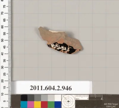 Terracotta fragment of an oinochoe (jug)