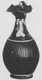 OINOCHOE (SOUTH ITALIAN, GNATHIAN, BLACK GLAZE)