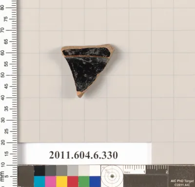 Terracotta fragment of an open shape