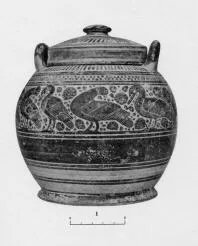 STAMNOS (CORINTHIAN, BLACK-FIGURE)