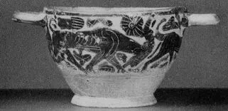SKYPHOS (CORINTHIAN, BLACK-FIGURE)