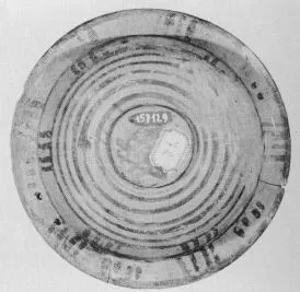 PLATE (ITALO-GEOMETRIC)