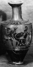 LEKYTHOS (ATHENIAN, BLACK-FIGURE)