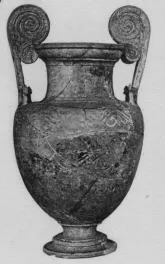 KRATER, VOLUTE (ETRUSCAN)