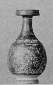BOTTLE (SOUTH ITALIAN, GNATHIAN, BLACK GLAZE)