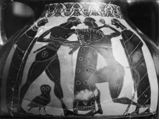 AMPHORA, BELLY, TYPE B (ATHENIAN, BLACK-FIGURE)