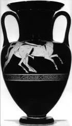 AMPHORA, NECK (ATHENIAN, RED-FIGURE)