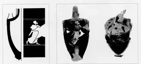 LEKYTHOS, FRAGMENTS (ATHENIAN, BLACK-FIGURE)