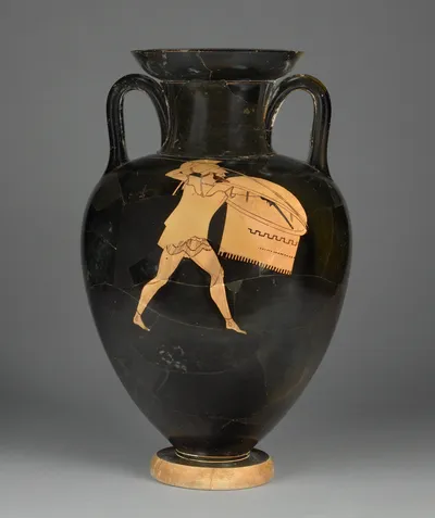 Attic Red-Figure Neck-Amphora
