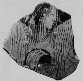 LOUTROPHOROS, FRAGMENT (ATHENIAN, RED-FIGURE)