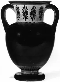 AMPHORA, NECK (ATHENIAN, BLACK-FIGURE)