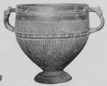 KANTHAROS (SOUTH ITALIAN, GNATHIAN, BLACK GLAZE)